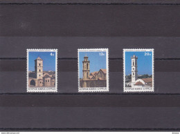 CHYPRE 1983 NOËL, églises Yvert 600-602, Michel 605-607 NEUF** MNH - Unused Stamps