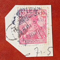 R504 REICH 1902-20 10C. - Used Stamps