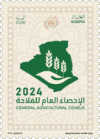 Recensement Général De L'agriculture - General Agricultural Census - Algeria - Algérie - 2024 - ** - MNH - Algérie (1962-...)