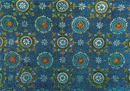 ITALIE - Ravenna - Mausoleo Di Galla Placidia - Détail Des Mosaiques De La Voute (V E Siècle) - Carte Postale Ancienne - Ravenna