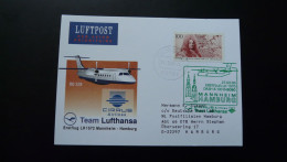 Premier Vol First Flight Mannheim Hamburg Dornier 328 Cirrus Airlines Team Lufthansa 2000 - Eerste Vluchten