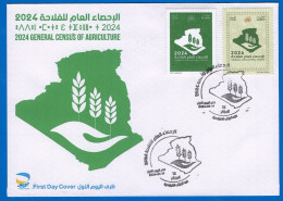 FDC - Recensement Général De L'agriculture - General Agricultural Census - Algeria - Algérie - 2024 - ** - MNH - Algérie (1962-...)