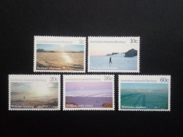 AAT AUSTRALISCHE ANTARKTIS MI-NR. 74-78 POSTFRISCH(MINT) LANDSCHAFTEN 1987 - Unused Stamps