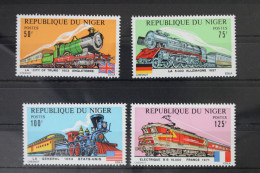 Niger 460-463 Postfrisch Eisenbahn Lokomotive #WF202 - Níger (1960-...)