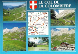 *CPM  - 74 - LE COL DE LA COLOMBIERE  - Multivue - Carte - Otros & Sin Clasificación