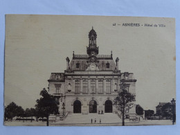 CP 92 ASNIERES - Hôtel De Ville - Other & Unclassified
