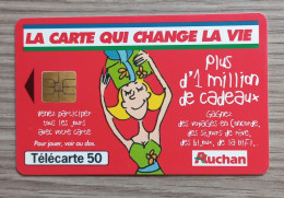 Telecarte Auchan La Carte Qui Change La Vie - 1999