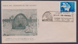 Inde India 1975 Special Cover Todas, The Aborgines Of The Nilgiris, Native, Tribal, Tribals, Hut, Pictorial Postmark - Lettres & Documents