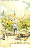 Belgique - Illustrateurs - F.Ranot - Liège - Place Du Marché - Other & Unclassified