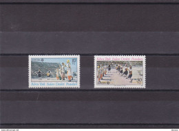 CHYPRE TURC 1981 EUROPA, Folklore, Danses Yvert 88-89, Michel 98-99 NEUF** MNH Cote Yv 5 Euros - Unused Stamps