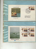 Iles Feroe - 1977 -  Navigation - Bateaux   9  FDC - Islas Faeroes