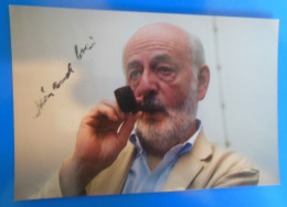 AUTOGRAPHE DE BERTRAND BLIER SUR PHOTO - Schauspieler Und Komiker