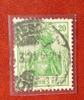 R506 REICH 1902-20  20 Pf - Usato - Used Stamps