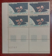 France Bloc De 4 Timbres  Neuf** YV N°  1476 Satellite D1 - Nuevos
