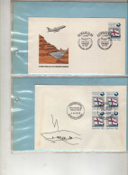 Iles Feroe - 1976 -  Service Postal Autonome -  5  FDC - Islas Faeroes