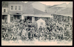 TUNISIA - MONASTIR - Le Marché Aux Grains. ( Ed. P.P. Nº 35) Carte Postale - Mercados