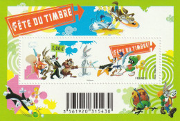 France 2009 Fete Du Timbre Dessins Animés Des Looney Tunes Bloc Feuillet N°f4341 Neuf** - Ungebraucht