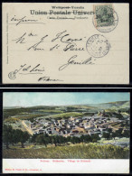 Jerusalem 1907 - Germany Levant Post Office In Palestine Bethany Postcard - Turquie (bureaux)
