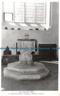 R114997 15th Century Font. St. Bartholomews Church. Orford Suffolk. Harvey Barto - Wereld