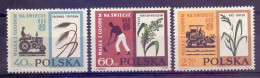 Poland 1963 Mi 1371-1373 Fi 1223-1225 MNH  (ZE4 PLD1371-1373) - Agricultura