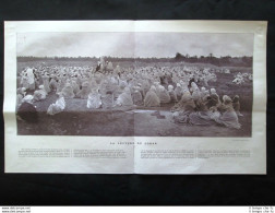 STAMPA ENORME!! Un Episodio Di Lettura Del Corano In Algeria Stampa Del 1907 - Autres & Non Classés