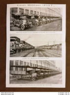 Carri Militari FIAT Nel 1915 Vetture Fotoelettriche WW1 Prima Guerra Mondiale - Andere & Zonder Classificatie