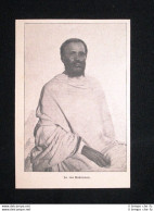 Ras Makonnen, Imperatore Di Etiopia Stampa Del 1902 - Sonstige & Ohne Zuordnung