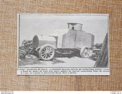 Napoli Nel 1912 Incrociatore Del Deserto O Automobile Corazzata Caporale Diana - Autres & Non Classés