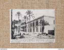 Tripoli Nel 1914 La Grande Caserma Militare Di Bu-Setta Libia - Other & Unclassified