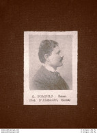 Guido Pompilj Nel 1906 Ministro Degli Esteri Magione, 1854 – Roma, 1910 - Autres & Non Classés