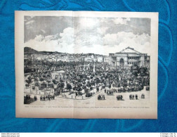 Palermo Nel 1882 - Le Feste Del Vespro: 1° Giorno - Pellegrinaggio Alla Chiesa - Vor 1900