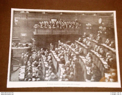 WW1 Prima Guerra Mondiale 1914-1918 Roma Senato Seduta Storica 20 Maggio 1915 - Other & Unclassified