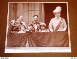 Londra Nel 1936 Giubileo Di Re Giorgio Sovrani Dal Balcone Di Palazzo Buckingham - Other & Unclassified