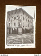 Rosazzano Nel 1907 Municipio Del Nuovo Comune - Autres & Non Classés