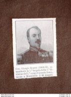 Personaggi Illustri Del 1859 Generale Giorgio Beuret Ucciso A Montebello - Autres & Non Classés