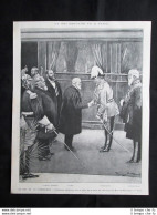 Re D'Inghilterra Edoardo VII E Presidente Di Francia Emile Loubet 1 Maggio 1903 - Autres & Non Classés