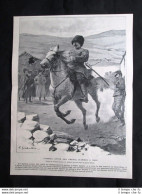 Stoessel Offre Il Suo Cavallo A Nogi+Sbarco A Theodosia,Crimea,21 Febbraio 1905 - Other & Unclassified