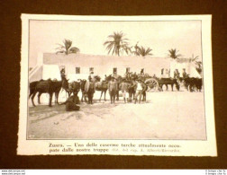 Spedizione D'Italia In Libia Nel 1912 La Caserma Di Zuara Occupata - Otros & Sin Clasificación