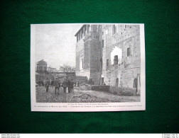 1893 - Esposizioni Di Milano Del 1894, Isolamento Del Castello E Demolizioni - Avant 1900