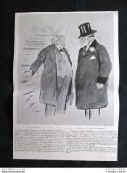 Re Edoardo VII D'Inghilterra A Groult In Incognito Stampa Del 1907 - Sonstige & Ohne Zuordnung