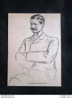 Complotto Di Courbevoie - Il Capitano Tamburini Stampa Del 1905 - Andere & Zonder Classificatie