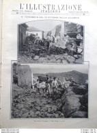 L'Illustrazione Italiana Del 3 Novembre 1907 Terremoto Calabria Inondazione Po - Other & Unclassified