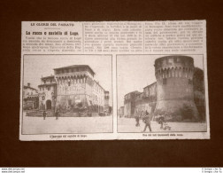 La Rocca O Castello Di Lugo Nel 1914 Ingresso E Veduta Laterale Emilia Romagna - Sonstige & Ohne Zuordnung