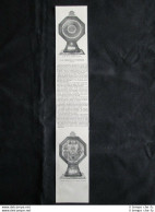 Il Pendolo Farnese Stampa Del 1903 - Altri & Non Classificati
