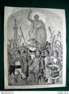 1884 - Per Il Pellegrinaggio Nazionale, Composizione Di Ettore Ximenes - Before 1900