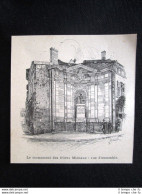 Il Monumento Dei Fratelli Michaux: Una Panoramica Incisione Del 1894 - Avant 1900
