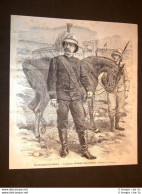 Guerra In Africa Nel 1896 Generale Dei Bersaglieri Antonio Baldissera - Before 1900