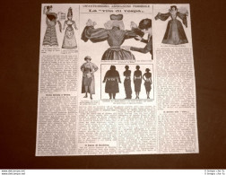 Stampa Del 1922 Moda E Costume La Vita Di Vespa Nella Storia Caterina De Medici - Other & Unclassified