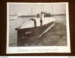 Il Nautilus Nel 1931 A Nuova O New York Arsenale Di Brooklyn - Andere & Zonder Classificatie