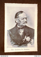Deputato Del 1° Parlamento D'Italia Del 1848 Generale Giuseppe Da Bormida - Voor 1900